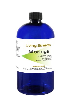 Living Streams Moringa Probiotic 16 oz. 